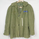 USAF OG 107 Wind Resistant Sateen Jacket 1965 with Liner - Large Long - US Air Force Surplus - Field Jackets