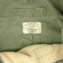 USAF OG 107 Wind Resistant Sateen Jacket 1965 with Liner - Large Long - US Air Force Surplus - Field Jackets