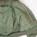 US N-2B Flight Jacket w Attached Hood and Fur Ruff 1962 - Sz M - US Air Force Surplus - Flight Jackets