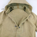 1940's US Navy Foul Weather Parka, Hook Front - US Navy Surplus - Rain Jackets