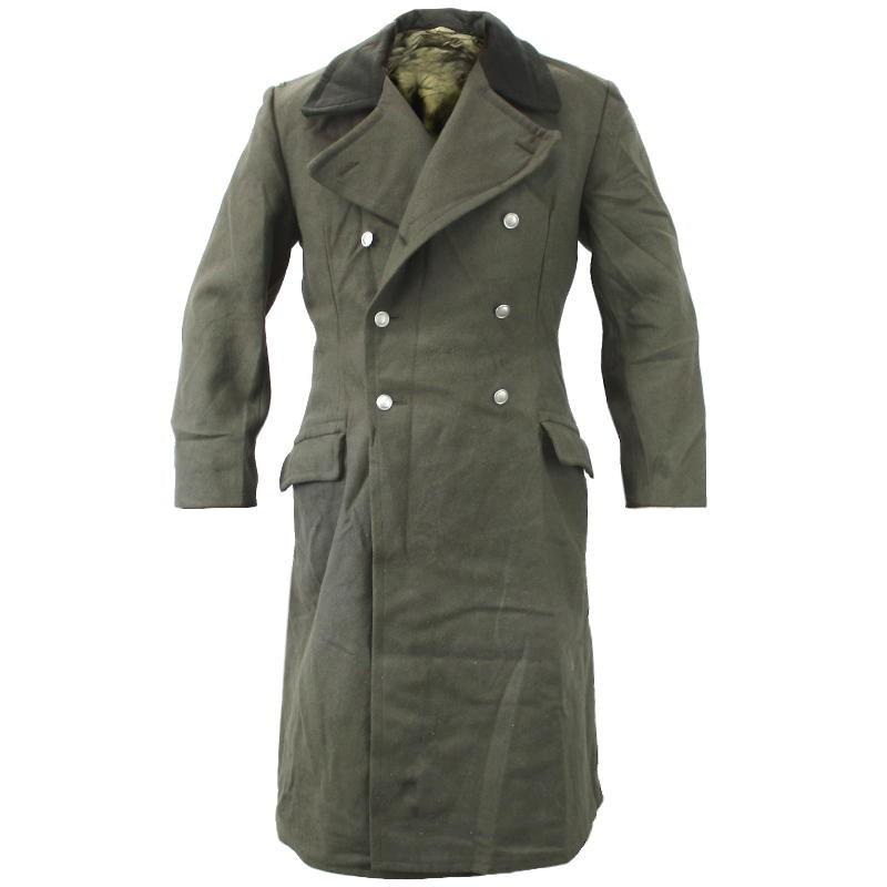 Gray on sale wool overcoat