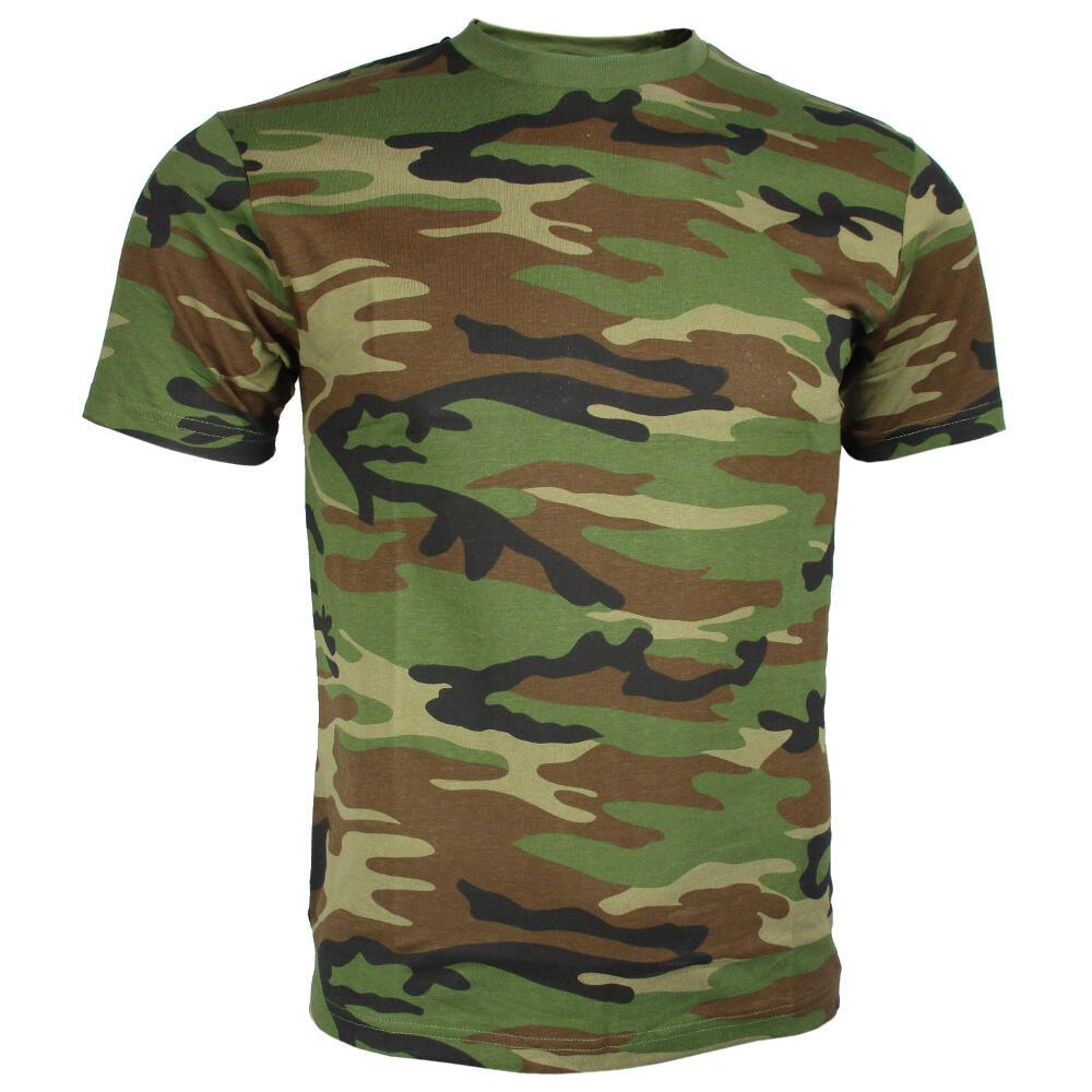 Kids Woodland Camo T-Shirt1