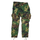 90s Made Woodland Ripstop BDU Trousers - Medium