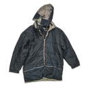 Bear Force Black Insulated Winter Parka - Large