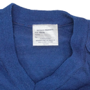 NZ Air Force Blue Wool V-Neck Jersey - 92cm, Small