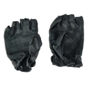 Mil-Tec Leather Fingerless Tactical Gloves - Large - Film Production Used - Gloves