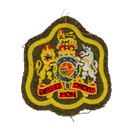 British Army Warrant Officer WO1 Rank Patch, Item 2