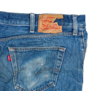 Levi's 501 Distressed Blue Jeans - 40x30, XLarge - Army & Outdoors - Jeans