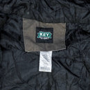Key Brown Quilted Hooded Jacket - 4XLarge