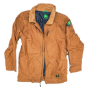 John Deer Kids Brown Quilted Jacket - XLarge