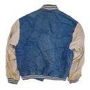 Tri-Mountain Denim Varsity Jacket - XLarge