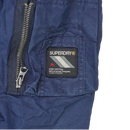 Superdry Blue Military Fishtail Parka - Small
