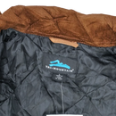 Tri-Mountain Brown Canvas Quilted Jacket - Large