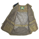 Cabela's Leather Trim Brown Hunting Vest - XLarge