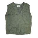 Bugle Boy Olive Utilty Vest - XLarge