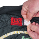 US Made JBS Women's Black Varsity Jacket - XLarge