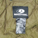 Mossy Oak Camo Quilted Hooded Jacket - Large