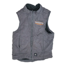 Berne Grey Fleece Lined Vest - Medium - Army & Outdoors - Vests
