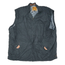 Venado Black Concealed Carry Quilted Vest - 5XLarge