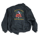US Made JBS Women's Black Varsity Jacket - XLarge