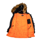 Alpha Industries N-3B Black Flight Parka - Small