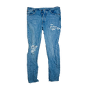 Levi's 501 Women's Modified Blue Jeans - 30x32, Small