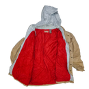 Faded Glory Khaki Hooded Fleece Lined Jacket - 3XLarge