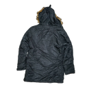 Alpha Industries N-3B Black Flight Parka - Small