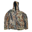 Realtree Camo Quilted Hooded Jacket - Large