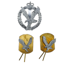British Army Air Corps Officer's Cap & Collar Badge Set