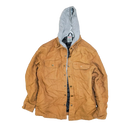 Dickies Brown Hooded Work Jacket - Small - Army & Outdoors - Field Jackets