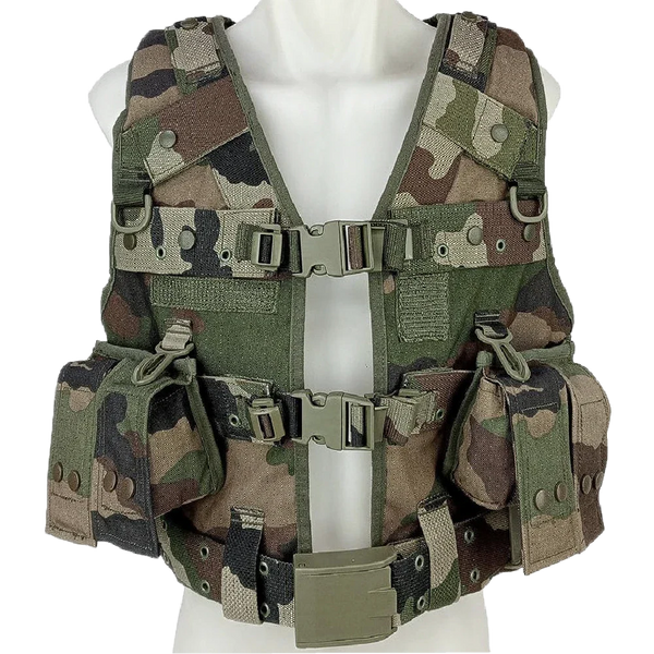 EIGHT REMAKE USED ARMY C-VEST リメイク アーミー French CE Camo Assault Vest
