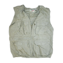 Bugle Boy Beige Utility Vest - Large