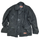 Wrangler Black Insulated Chore Jacket w/ Leather Collar- XLarge - Army & Outdoors - Field Jackets