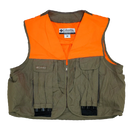 Columbia Olive & Orange Upland Bird Hunting Vest - XLarge - Army & Outdoors - Vests