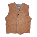 Blue Ranchwear Brown Canvas Vest - XLarge