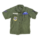 US Air Force OG-107 First Pattern Utility Shirt w/ Insignia - Medium