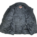 Wrangler Black Insulated Chore Jacket w/ Leather Collar- XLarge - Army & Outdoors - Field Jackets