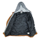 Dickies Brown Hooded Work Jacket - Small - Army & Outdoors - Field Jackets