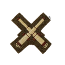 British Army Assistant Gunnery Instructor No. 2 Dress Uniform Patch