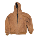Swingster Tan Canvas Hooded Work Jacket - XLarge