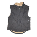 Lee Black Sherpa Lined Work Vest - Large