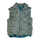 Olive Reversible Flannel Lined Utility Vest - XLarge