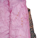 Aqua Stop Women's Pink Hunting Camo Reversible Jacket - Small