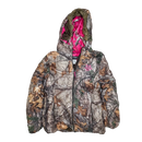 Realtree Xtra Women's Camo Insulated Hooded Jacket - Large - Army & Outdoors - Hoodies
