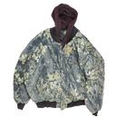 Made in Canada Cabela's Mossy Oak Camo Quilted Bomber Jacket - 3XLarge