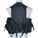 Mil-Tec Black Tactical Vest