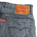 Levi's 501 Grey Jeans - 36x34, Large - Army & Outdoors - Jeans