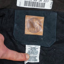Berne Black Canvas Work Jacket - 3XLarge - Army & Outdoors - Field Jackets