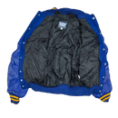 Neff Blue Wool Varsity Jacket - Small